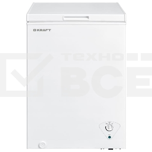 Морозильный ларь Kraft BD(W)-102QX, белый, 105л