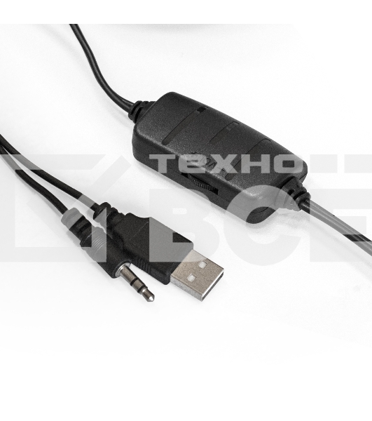 Акустическая система 2.0 ExeGate EX287060RUS Disco 130 (питание USB, 2х3Вт (6 Вт RMS), 100-20000Гц, черный/оранжевый)
