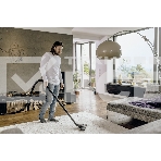 Хозяйственный пылесос Karcher WD 2 Plus V-12/6/18/C желтый, 1000 Вт, уборка сухая/влажная, пылесборник мешок/контейнер, 12 л, фото7
