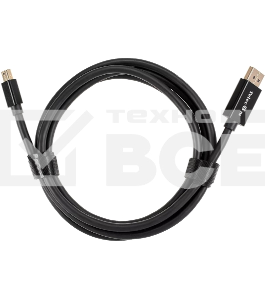 Кабель 1.4V Mini DisplayPort M <--> Display Port M 1,8м  4K@120HZ 8K@60HZ Telecom (TA683M-1.8M)