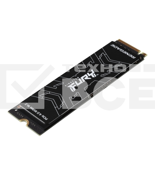 Накопитель SSD Kingston Fury Renegade SFYRD/2000G, 2 ТБ, M.2 2280, PCIe 4.0 x4, NVMe, R/W 7300/7000, с радиатором