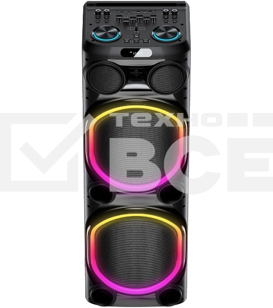 Минисистема SUPRA SMB-1300 черный 150Вт FM USB BT SD