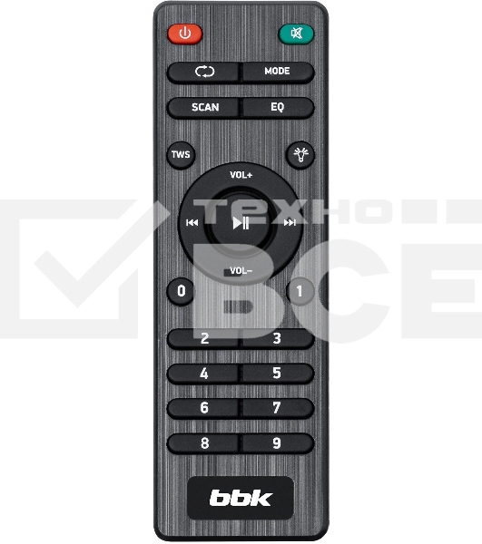 Колонка порт. BBK BTA7030 черный 40W 2.0 BT (BTA7030 (B))