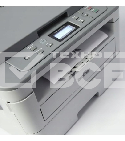 МФУ Brother DCP-B7520DW, P/C/S, A4, 34 cтр/мин, 128 МБ, Duplex, ADF50, USB, Wi-Fi, лоток 250 л., старт.картридж 2 000 стр. тонер TN-B023