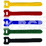 Хомут-липучка 125 мм, 20 шт., красный, фото4