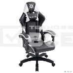 Кресло игровое Defender Companion черный/белый, класс 3, металл, PU, фото7