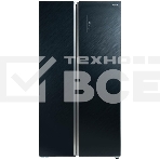 Холодильник Бирюса SBS 541 TBG черный двухкамерный 343/198 л морозилка слева, NoFrost, Side-by-side, фото11