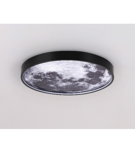 Настенно-потолочный светодиодный светильник Ambrella light FW11110 BK черный 15W LED 3000-6400K D240*38