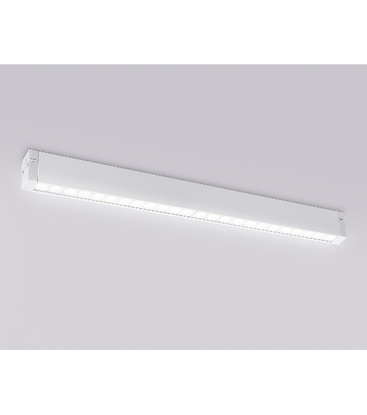 Светильник светодиодный трековый для шинопровода Magnetic Ambrella light GL1735 WH белый IP20 24W 4200K 220V 24° 455*25*42 (Без ПДУ)