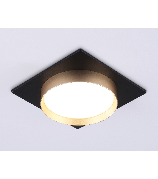 Светильник Ambrella light TN5232 BK/GD черный/золото GX53 max 12W 110*110*35