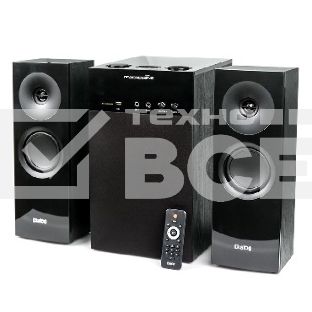 Колонки Dialog W-3000 Cherry 2.1, 60W RMS, 2 колонки+сабвуфер, дерево