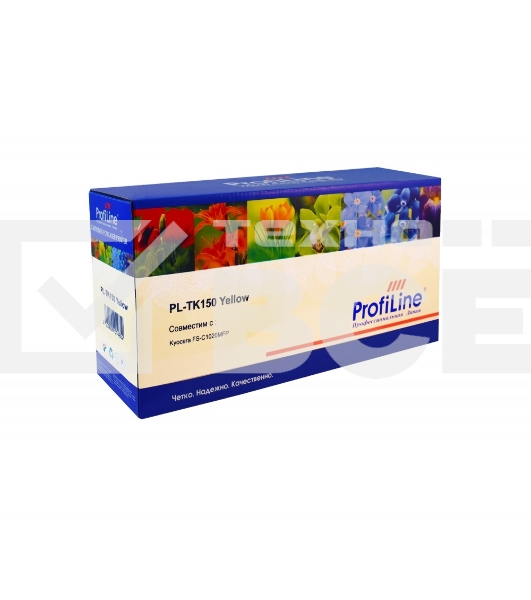 Картридж лазерный PL-TK-150Y для принтеров Kyocera Mita FS-C1020MFP/FS-C1020MFP Plus/FS-C1020MFPe Yellow 6000 копий ProfiLine
