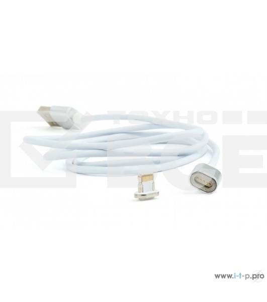 Кабель Cablexpert магнитный USB 2.0 CC-USB2-AMLMM-1M, AM/ iPhone lightning, магнитный кабель, 1м, алюминиевые разъемы, коробка