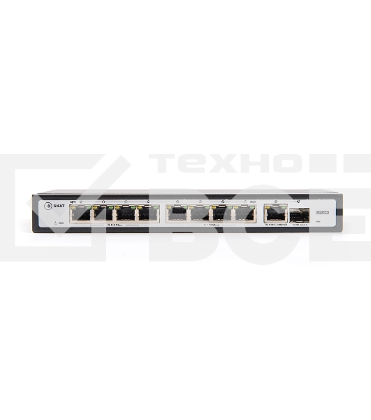 Коммутатор PoE Plus  SKAT PoE-8E-1G-1S, мощность 120Вт, порты: 8-Ethernet, 1-Uplink, 1-SFP SKAT PoE-8E-1G-1S PoE Plus switch, power 120W, ports: 8-Ethernet, 1-Uplink, 1-SFP