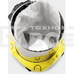 Строительный пылесос Karcher WD 3 P S V-17/4/20 желтый, 1000 Вт, уборка сухая/сбор воды, пылесборник мешок/контейнер, 17 л, фото2