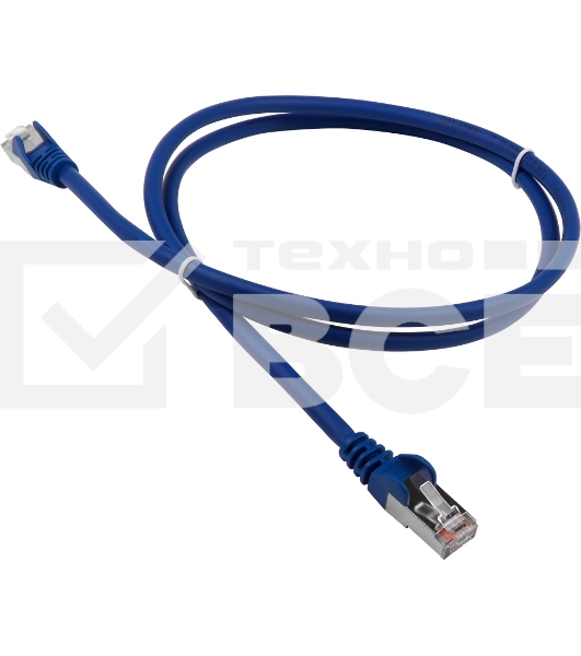 Патч-корд LANMASTER LSZH FTP кат.5e, 15 м, синий