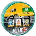 Изолента Iek UIZ-13-10-K06 0,13х15 мм зеленая 20 метров ИЭК, фото2