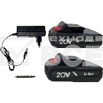 Дрель-шуруповерт Zitrek Crusher 063-4055, Аккумуляторная, 20В, 2 АКБ, Ударная, Кейс, фото3