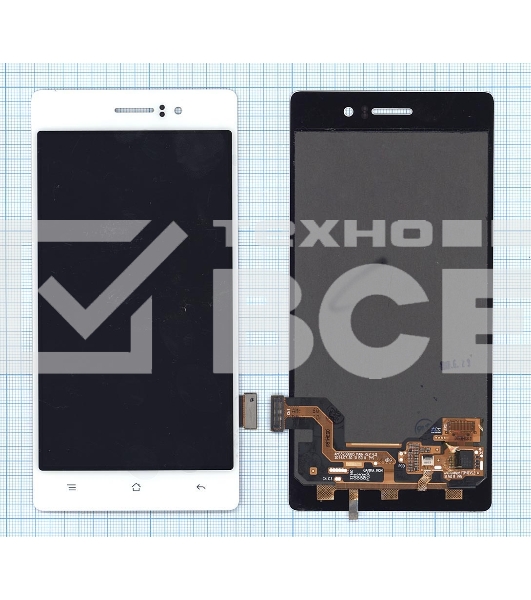 Дисплей для OPPO R5 белый