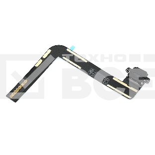 Шлейф c разъемом зарядки для Apple iPad 7 2019, iPad 8 2020 черный