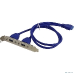 Планка портов в корпус 2xUSB 3.0, oem ORIENT C087, фото 1