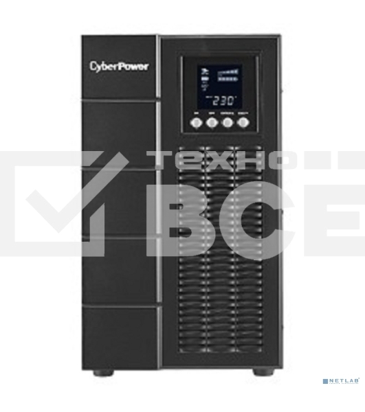 Источник бесперебойного питания UPS CyberPower OLS2000E {2000VA/1800W USB/RJ11/45/SNMP (4 IEC)}
