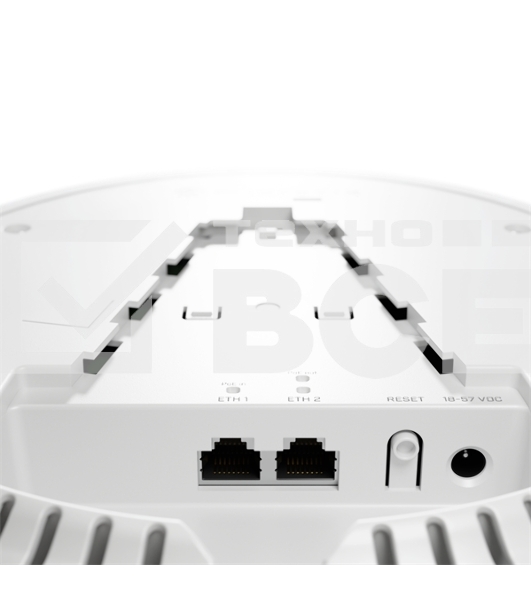 Точка доступа MikroTik cAPGi-5HaxD2HaxD cAP ax Wi-Fi 6, AX1800, 2RJ45 1gbit
