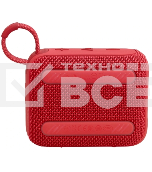 Портативная акустика JBL GO 4, красный