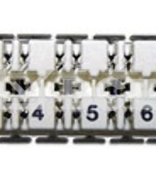 Плинт размыкаемый LSA Profil, Eco, 10 пар, маркировка от 0 до 9