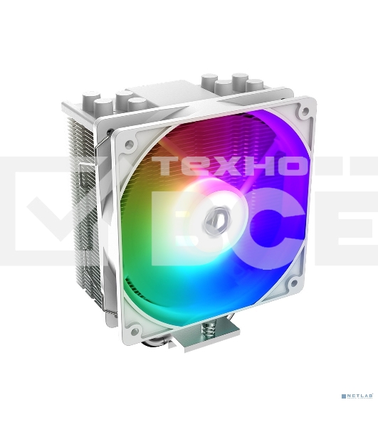 Кулер ID-COOLING SE-214-XT ARGB белый 120мм алюминий+медь 1500rpm 27db 4-pin 180W 150мм