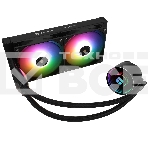 Водяное охлаждение для процессора Thermalright Frozen Notte 240 черный ARGB V2 (240mm, Black, ARGB/ Fans: 2x120mm, 72.37CFM, 27.7dBA, 2000RPM/ Pump height 54mm, 28dBA, 5300RPM, Rad thickness 27mm/ S: 1200, 1700, 1851, 2011, 2066, 115X, AM2, AM2+, AM3, AM3, фото19