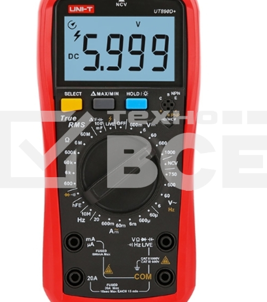 Мультиметр универсальный UNI-T UT890D+