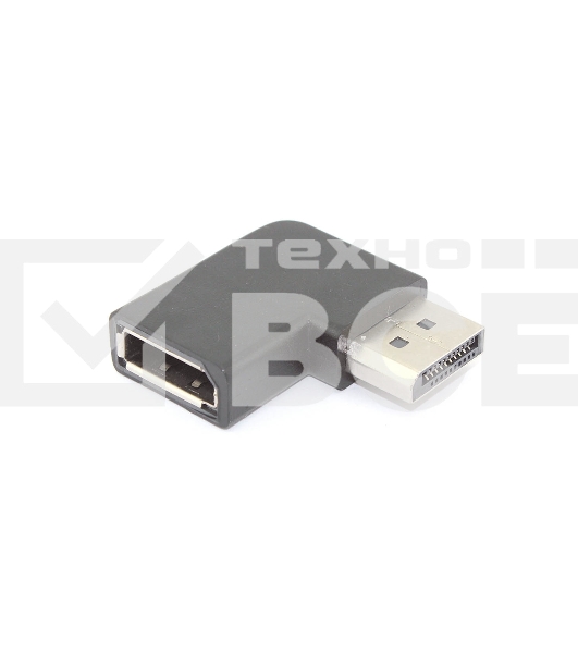 Удлинитель Displayport угловой мама-папа