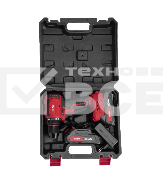 Дрель-шуруповерт аккумуляторная бесщет. CDS-BL-20, Li-Ion, 20 В MTX