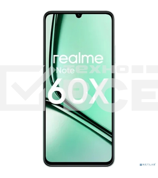 Смартфон Realme Note 60х RMX3938 4/128Gb зеленый