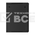 Шкаф телекоммуникационный 19' настенный 15U ExeGate EC-WM-15U.600.M.BLACK (19”, 15U, 600x600x769mm (ШхГхВ), передняя дверь металл, съемные боковые панели, пыле- и влагозащита IP23, черный RAL 9004), фото6