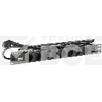 Блок ITK PDU 9 розеток DIN49440 (нем. cтанд.) 1U, шнур 2м вилка DIN49441 (нем. станд.), профиль из ПВХ, черный, фото6