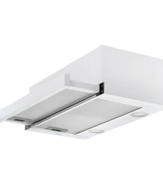 Вытяжка телескопическая HOMSair Flat 60 белый, 60 см, 520 куб. м/ч, 47 дБ