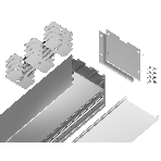 Алюминиевый профиль Ambrella light GP3100AL серебро 2000*50*50, фото3