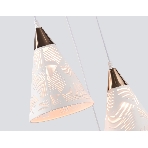 Светильник Ambrella light TR8433/3 WH/FGD белый/золото E27/3 max 40W D360*800, фото6
