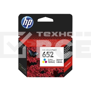 Картридж струйный HP 652 F6V24AE многоцветный, 200стр., для HP DJ IA 1115/2135/3635/4535/3835/4675