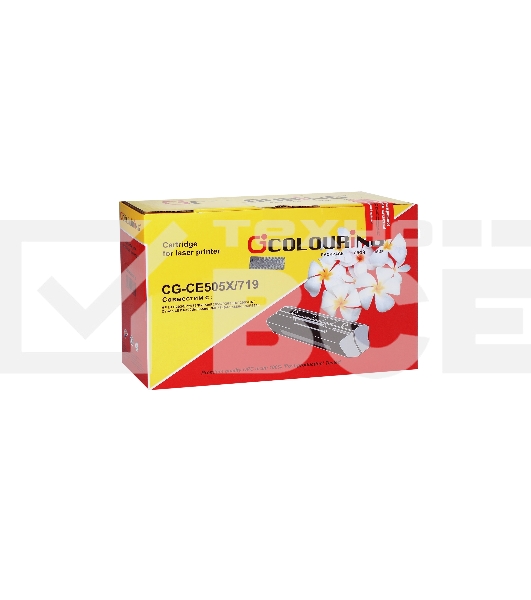 Картридж лазерный CG-CE505X/719 для принтеров HP LJ P2050/P2055/P2055D/P2055DN/Canon LBP 6300dn/6650dn/MF5840dn/5880dn/MF5940 6500 копий Colouring