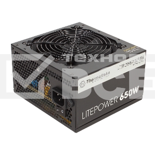 Блок питания Thermaltake Litepower (PS-LTP-0650NPCNEU-2), 650Вт, 120мм, черный