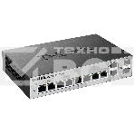 Коммутатор D-Link DGS-1100-10/ME/A2A Управляемый коммутатор 2-го уровня с 8 портами 10/100/1000Base-T и 2 комбо-портами 100/1000Base-T/SFP, фото 1