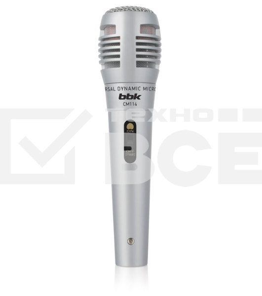 Микрофон BBK CM-114 серебро