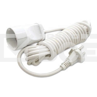 Удлинитель 1х5м без заземл. 6А IP44 УШ-6 ПВС 2х0.75 UNIVersal 5568953