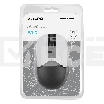 Мышь беспроводная A4Tech Fstyler FG12 белый/черный, 1200 dpi, радиоканал, USB, кнопки - 3, фото5