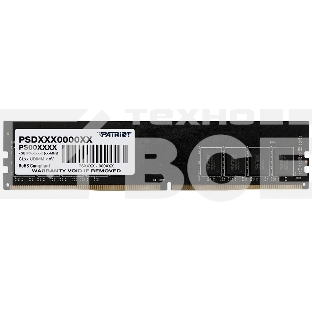Оперативная память Patriot Signature, DDR4, 16GB (1x16 GB), 2400 MHz, CL17
