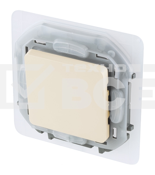 Переключатель IP44 10AX 250В слоновая кость