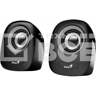 Колонки, PC speakers Genius SP-Q160,GRAY,USB, 2.0, Power Output 6W, Sensitivity: 80 Db, 3.5 mm jack., цвет серый